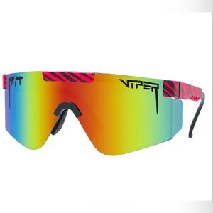 PINK ZEBRA HOT TROPICS PIT VIPERS CASE, BOX, BAG INCLUDED